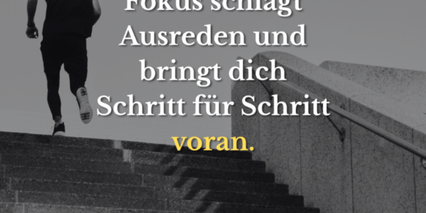 5 Post - Fokus Schritt