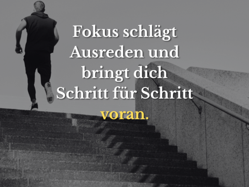 Dranbleiben ist die Superkraft