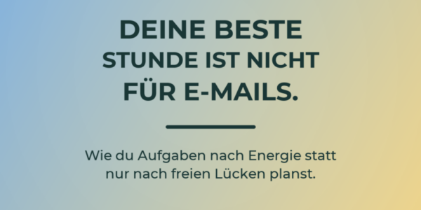 Editorial-Cover zum Blogartikel über die Leistungskurve im Tagesverlauf und Aufgabenplanung nach Energie